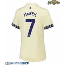 Maglie da calcio Everton Dwight McNeil #7 Seconda Maglia Femminile 2025-26 Manica Corta